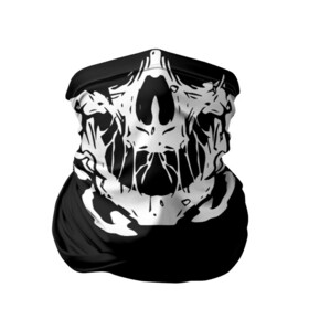 Бандана-труба 3D с принтом ДЫМЯЩИЙ ЧЕРЕП в Екатеринбурге, 100% полиэстер, ткань с особыми свойствами — Activecool | плотность 150‒180 г/м2; хорошо тянется, но сохраняет форму | bandana | bones | face | mask | smoke | бандана | кости | лицо | маска | смоук | череп