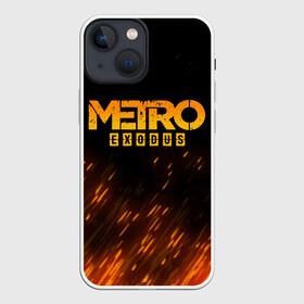 Чехол для iPhone 13 mini с принтом METRO EXODUS в Екатеринбурге,  |  | exodus | horror | metro 2033 | metro exodus | survival | игры | исход | метро | метро 2035