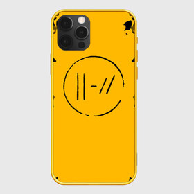 Чехол для iPhone 12 Pro Max с принтом TWENTY ONE PILOTS в Екатеринбурге, Силикон |  | 21 pilots | 21p | music | rock | top | trench | twenty one pilots | yellow | группа | жёлтый | музыка | рок