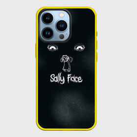 Чехол для iPhone 13 Pro с принтом Sally Face в Екатеринбурге,  |  | sally face | гизмо | девид | девочка | игра | лари | ларри | мальчик | маска | мрачная | на лице | пых | с протезом | сал | сали | салли | салли фейс | фейс | фэйс | эддисон | эшли