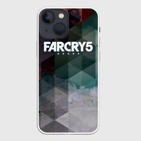 Чехол для iPhone 13 mini с принтом FarCry polygon в Екатеринбурге,  |  | far cry | far cry 5 | far cry new dawn | far cry primal | farcry | fc 5 | fc5 | game | new dawn | primal | игры | постапокалипсис | фар край | фар край 5