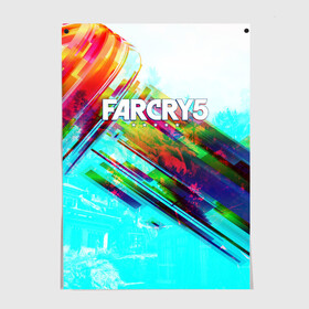 Постер с принтом FARCRY EXCLUSIVE в Екатеринбурге, 100% бумага
 | бумага, плотность 150 мг. Матовая, но за счет высокого коэффициента гладкости имеет небольшой блеск и дает на свету блики, но в отличии от глянцевой бумаги не покрыта лаком | far cry | far cry 5 | far cry new dawn | far cry primal | farcry | fc 5 | fc5 | game | new dawn | primal | игры | постапокалипсис | фар край | фар край 5