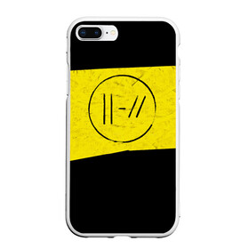 Чехол для iPhone 7Plus/8 Plus матовый с принтом TWENTY ONE PILOTS - Trench в Екатеринбурге, Силикон | Область печати: задняя сторона чехла, без боковых панелей | band | best | blurry | face | indie | logo | music | one | pilots | pop | regional | rock | symbol | top | trench | twenty | vessel | группа | инди | лого | логотип | музыка | пилоты | поп | рок | символ | топ | тренч