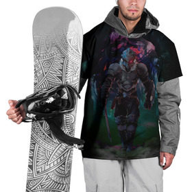 Накидка на куртку 3D с принтом Убийца гоблинов - Рыцарь в Екатеринбурге, 100% полиэстер |  | goblin slayer | knight | рыцарь
