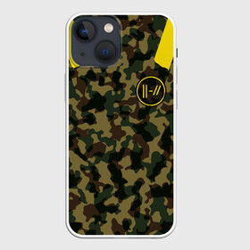 Чехол для iPhone 13 mini с принтом Twenty One Pilots   Jumpsuit в Екатеринбурге,  |  | band | best | blurry | face | indie | logo | music | one | pilots | pop | regional | rock | symbol | top | trench | twenty | vessel | группа | инди | лого | логотип | музыка | пилоты | поп | рок | символ | топ | тренч