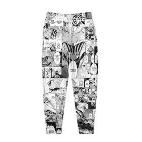 Мужские брюки 3D с принтом Goblin Slayer Manga в Екатеринбурге, 100% полиэстер | манжеты по низу, эластичный пояс регулируется шнурком, по бокам два кармана без застежек, внутренняя часть кармана из мелкой сетки | Тематика изображения на принте: goblin slayer | knight | рыцарь