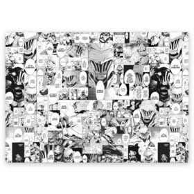 Поздравительная открытка с принтом Goblin Slayer Manga в Екатеринбурге, 100% бумага | плотность бумаги 280 г/м2, матовая, на обратной стороне линовка и место для марки
 | Тематика изображения на принте: goblin slayer | knight | рыцарь