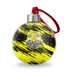 Ёлочный шар с принтом Bumblebee в Екатеринбурге, Пластик | Диаметр: 77 мм | transformers | автоботы | бамблби | кибертрон | мегатрон | оптимус | прайм | робот | трансформеры