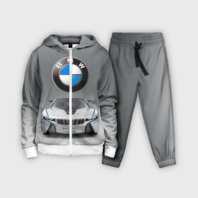 Детский костюм 3D с принтом BMW Vision в Екатеринбурге,  |  | bmw | car | germany | motorsport | sports car | автомобиль | автоспорт | бмв | германия | спорткар