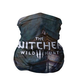 Бандана-труба 3D с принтом The Witcher 3: Wild Hunt в Екатеринбурге, 100% полиэстер, ткань с особыми свойствами — Activecool | плотность 150‒180 г/м2; хорошо тянется, но сохраняет форму | 