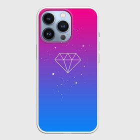 Чехол для iPhone 13 Pro с принтом Diamond в Екатеринбурге,  |  | кислотные костюмы | кислотные цвета | неон | флуоресцентные принты