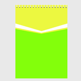 Скетчбук с принтом Угол зеленый в Екатеринбурге, 100% бумага
 | 48 листов, плотность листов — 100 г/м2, плотность картонной обложки — 250 г/м2. Листы скреплены сверху удобной пружинной спиралью | кислотные костюмы | кислотные цвета | неон | флуоресцентные принты