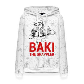 Женская толстовка 3D с принтом Baki the Grappler / Боец Баки в Екатеринбурге, 100% полиэстер  | двухслойный капюшон со шнурком для регулировки, мягкие манжеты на рукавах и по низу толстовки, спереди карман-кенгуру с мягким внутренним слоем. | ahegao | anime | baki | fighter | grappler | manga | the | аниме | анимешники | анимешнику | ахегао | баки | боевые | боец | бойцы | доппо | драки | искусства | манга | мульт | мультик | сериал | хамма | юдзиро