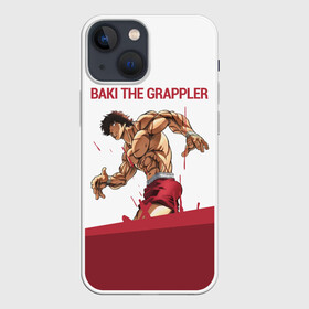 Чехол для iPhone 13 mini с принтом Боец Баки в Екатеринбурге,  |  | ahegao | anime | baki | fighter | grappler | manga | the | аниме | анимешники | анимешнику | ахегао | баки | боевые | боец | бойцы | доппо | драки | искусства | манга | мульт | мультик | сериал | хамма | юдзиро