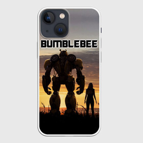 Чехол для iPhone 13 mini с принтом BUMBLEBEE в Екатеринбурге,  |  | bumblebee | автобот | бамблби | герой | камаро | прайм | робот | трансформеры | фильм | шевроле