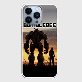 Чехол для iPhone 13 Pro с принтом BUMBLEBEE в Екатеринбурге,  |  | bumblebee | автобот | бамблби | герой | камаро | прайм | робот | трансформеры | фильм | шевроле