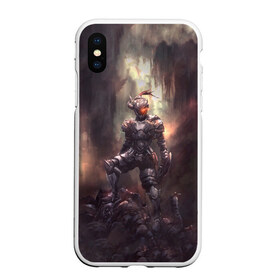 Чехол для iPhone XS Max матовый с принтом Goblin Slayer в Екатеринбурге, Силикон | Область печати: задняя сторона чехла, без боковых панелей | dark | fantasy | goblin | manga | onna | priest | priestess | shinkan | slayer | аниме | гоблинов | жрица | манга | онна | ранобэ | синкан | сэйнэн | тёмное | фэнтези