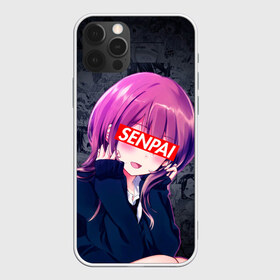 Чехол для iPhone 12 Pro Max с принтом Anime (Senpai 2) в Екатеринбурге, Силикон |  | Тематика изображения на принте: ahegao | anime | manga | sempai | senpai | аниме | ахегао | манга | семпай | сенпай