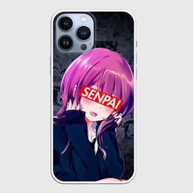 Чехол для iPhone 13 Pro Max с принтом Anime (Senpai 2) в Екатеринбурге,  |  | Тематика изображения на принте: ahegao | anime | manga | sempai | senpai | аниме | ахегао | манга | семпай | сенпай