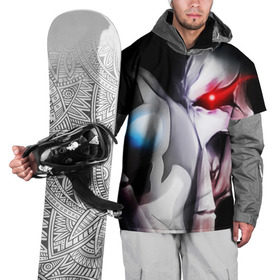 Накидка на куртку 3D с принтом Overlord - Ainz Ooal Gown в Екатеринбурге, 100% полиэстер |  | ainz ooal gown | momon | momonga | over lord | overlord | владыка | момонга | повелитель