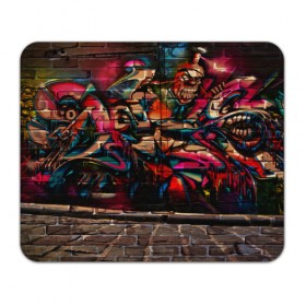 Коврик прямоугольный с принтом disquared urban graffity в Екатеринбурге, натуральный каучук | размер 230 х 185 мм; запечатка лицевой стороны | grafity | paint | street art | urban | город | граффити | искусство | кирпичи | краски | рисунки | стена | улицы | уличное искусство