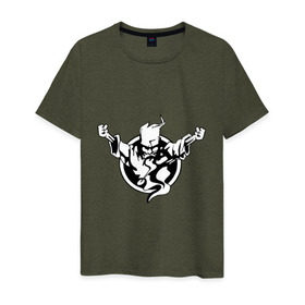 Мужская футболка хлопок с принтом Thunderdome t-shirt в Екатеринбурге, 100% хлопок | прямой крой, круглый вырез горловины, длина до линии бедер, слегка спущенное плечо. | gabber | hardcore | hardcoremusic | thunderdome