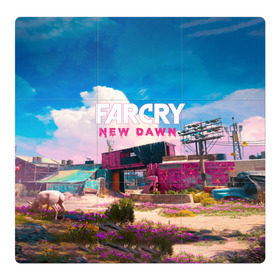 Магнитный плакат 3Х3 с принтом Far Cry New Dawn в Екатеринбурге, Полимерный материал с магнитным слоем | 9 деталей размером 9*9 см | 