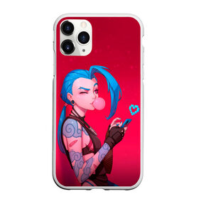 Чехол для iPhone 11 Pro матовый с принтом Jinx in love в Екатеринбурге, Силикон |  | game | heart | jinx | legends | legue | legueoflegends | lol | love | mobile | phone | безбашенная | джинкс | игра | легенд | лига | лигалегенд | лол | любовь | сердечко | сердце | стрелок | хулиганка