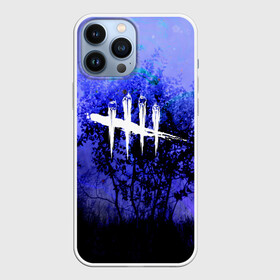 Чехол для iPhone 13 Pro Max с принтом Dead by Daylight в Екатеринбурге,  |  | Тематика изображения на принте: dead by daylight | game | hillbilly | maniacs | trapper | wraith | деревенщина | игра | мертвые днем | охотник | призрак