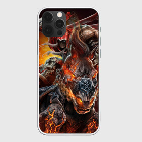 Чехол для iPhone 12 Pro с принтом Демон-Всадник (Darksiders) в Екатеринбурге, силикон | область печати: задняя сторона чехла, без боковых панелей | Тематика изображения на принте: 2019 | 666 | anime | darksiders | demon | game | marvel | phantom | аниме | википедия | демон | доспехи | духи | дьявол | игра | лошадь | магия | марвел | меч | мистика | огненная | фэнтази | фэнтези | цепь | эзотерика | япония