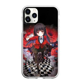 Чехол для iPhone 11 Pro Max матовый с принтом Kakegurui в Екатеринбурге, Силикон |  | anime | compulsive gambler | kakegurui | manga | аниме | безумный азарт | дзябами | карты | манга | покер | скучная девушка | юмэко джабами