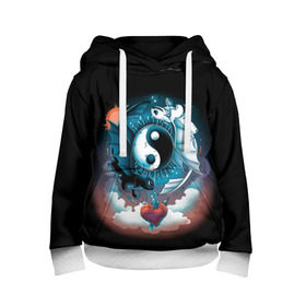 Детская толстовка 3D с принтом Фурии в Екатеринбурге, 100% полиэстер | двухслойный капюшон со шнурком для регулировки, мягкие манжеты на рукавах и по низу толстовки, спереди карман-кенгуру с мягким внутренним слоем | Тематика изображения на принте: berk | dragon | fury | how | island | light | night | to | toothless | train | your | беззубик | дневная | дракона | как | ночная | олух | остров | приручить | фурия