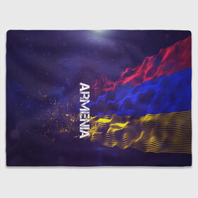 Плед 3D с принтом Armenia(Армения) в Екатеринбурге, 100% полиэстер | закругленные углы, все края обработаны. Ткань не мнется и не растягивается | armenia | flag | urban | армения | город | мир | путешествие | символика | страны | флаг | флаги