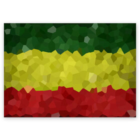 Поздравительная открытка с принтом Эфиопия в Екатеринбурге, 100% бумага | плотность бумаги 280 г/м2, матовая, на обратной стороне линовка и место для марки
 | 420 | 4:20 | боб марли | раста | растаман | эвиопия