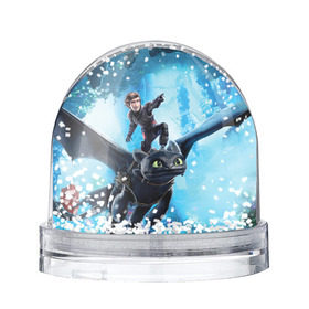 Снежный шар с принтом Как приручить дракона в Екатеринбурге, Пластик | Изображение внутри шара печатается на глянцевой фотобумаге с двух сторон | dragon | беззубик | викинги | дракон | мульт | мультфильм | фэнтези