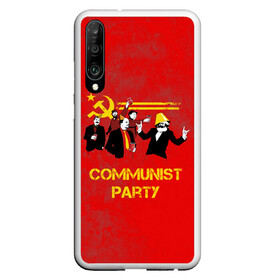 Чехол для Honor P30 с принтом Communist party в Екатеринбурге, Силикон | Область печати: задняя сторона чехла, без боковых панелей | вечеринка | звезда | кастро | коммунизм | коммунист | коммунистическая | ленин | мао | маркс | молот | партия | рауль | серп | сталин | тусовка | ульянов | фидель | цзиньпин | цзэдун | энгельс