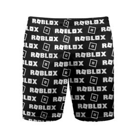 Мужские шорты 3D спортивные с принтом ROBLOX в Екатеринбурге,  |  | Тематика изображения на принте: game | gamer | logo | roblox | игры | логотип | роблокс