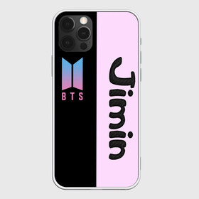 Чехол для iPhone 12 Pro Max с принтом BTS Jimin в Екатеринбурге, Силикон |  | bts | jimin | бтс | группа | корейская | музыка | розовый | цветы | черный