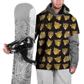 Накидка на куртку 3D с принтом Леопарды в Екатеринбурге, 100% полиэстер |  | Тематика изображения на принте: animal | big | cat | cats | leopard | nature | pattern | predator | wild | дикий | животное | кошка | кошки | леопард | леопарды | паттерн | природа | узор | хищник | хищники