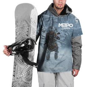 Накидка на куртку 3D с принтом Метро Исход в Екатеринбурге, 100% полиэстер |  | exodus | metro | stalker | артем | исход | метро | сталкер | эксодус