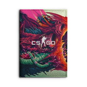 Обложка для автодокументов с принтом CS GO  hyper beast skin в Екатеринбурге, натуральная кожа |  размер 19,9*13 см; внутри 4 больших “конверта” для документов и один маленький отдел — туда идеально встанут права | Тематика изображения на принте: beast | counterstike | csgo | hyper | hyperbeast | m4a1s | steam | винтовка | контра | кс | ксго | шмотки