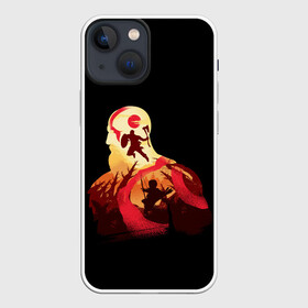 Чехол для iPhone 13 mini с принтом God of War в Екатеринбурге,  |  | atreus | god of war | god of war 4 | gow | kratos | ps4 | атрей | бог войны | гов | зы4 | кратос | левиафан | мальчик | мимир | мировой змей | пиратs | руны | эксклюзив