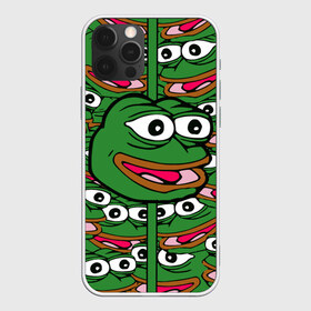 Чехол для iPhone 12 Pro Max с принтом Good Sad frog в Екатеринбурге, Силикон |  | Тематика изображения на принте: bad | dab | frog | good | kek | pepe | sad | кек | лягушка | мем | мемы | пепе | со смыслом | фрог