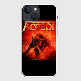 Чехол для iPhone 13 mini с принтом Accept в Екатеринбурге,  |  | accept | heavy metal | power metal | группы | метал | музыка | пауэр метал | рок | хэви метал