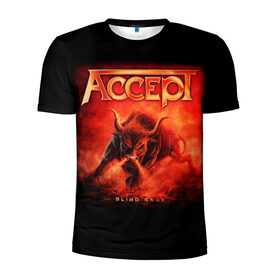 Мужская футболка 3D спортивная с принтом Accept в Екатеринбурге, 100% полиэстер с улучшенными характеристиками | приталенный силуэт, круглая горловина, широкие плечи, сужается к линии бедра | accept | heavy metal | power metal | группы | метал | музыка | пауэр метал | рок | хэви метал