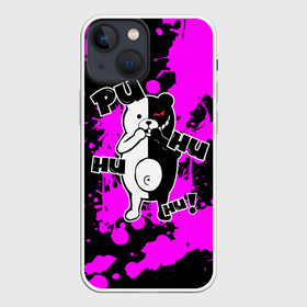 Чехол для iPhone 13 mini с принтом MONOKUMA Puhuhuhu в Екатеринбурге,  |  | ahegao | anime | bear | blood | danganronpa | derector | despair | girls | happy | havoc | manga | monokuma | panda | red | robot | trigger | ultra | аниме | ахегао | директор | кровь | манга | медведь | монокума | панда | робот