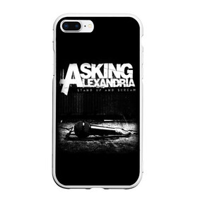 Чехол для iPhone 7Plus/8 Plus матовый с принтом Asking Alexandria в Екатеринбурге, Силикон | Область печати: задняя сторона чехла, без боковых панелей | asking alexandria | аскинг александриа | группы | метал | музыка | рок | хэви метал | электроникор