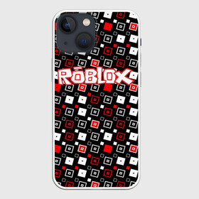 Чехол для iPhone 13 mini с принтом Roblox в Екатеринбурге,  |  | game | gamer | logo | roblox | игры | логотип | роблокс