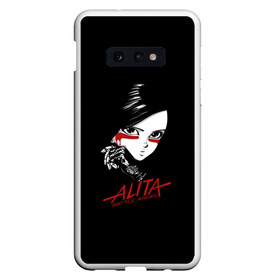 Чехол для Samsung S10E с принтом Alita Battle Angel в Екатеринбурге, Силикон | Область печати: задняя сторона чехла, без боковых панелей | alita | alita: battle angel | angel | battle | gunnm | алита | боевой ангел | гали | города свалки металлолома | гунм | гуннм | дайсукэ идо | девушка | киборг | сны оружия | хаос