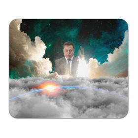 Коврик для мышки прямоугольный с принтом Elon Musk Thinker (Илон Маск) в Екатеринбурге, натуральный каучук | размер 230 х 185 мм; запечатка лицевой стороны | elon musk | space | space x | tesla | дым | илон маск | инопланетяне | космос | личность | мыслитель | облака | планета | ракета | спейс | тесла | философ | шаттл